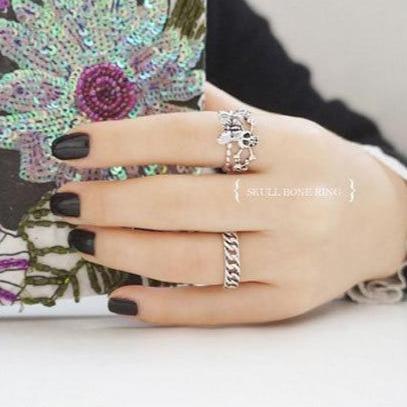 Womens Skull Ring | Skull Action