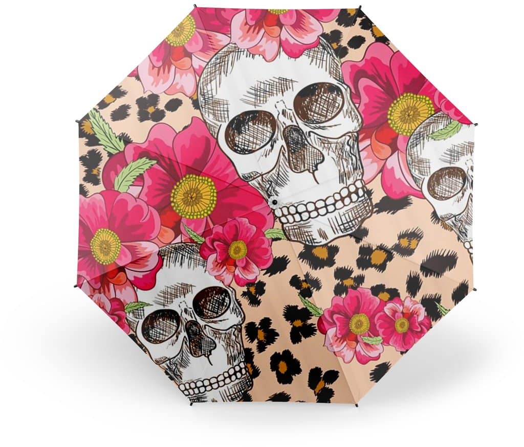 Womens Skull Umbrella | Skull Action