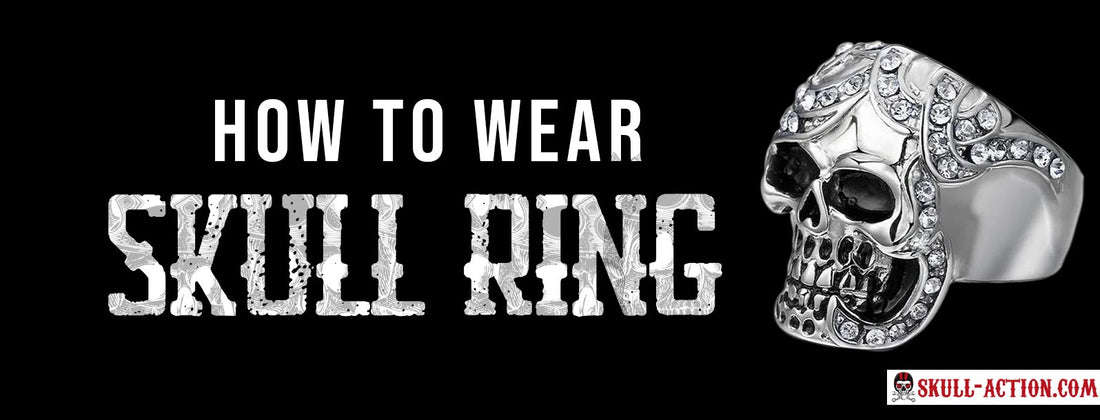 how to wear skull ring