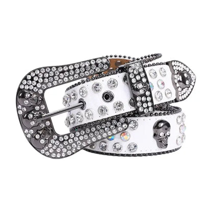 Gothic Skull Buckle Waist Belt