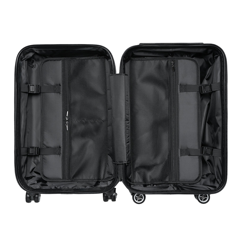 Luggage With Skull Design