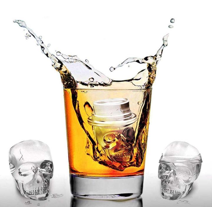 3d Skull Ice Cube Mold | Skull Action
