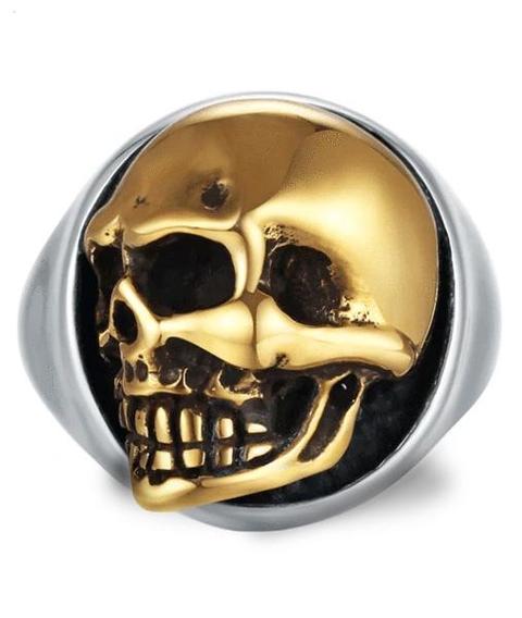 925 Silver Skull Ring | Skull Action