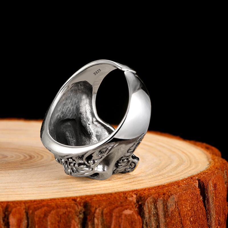 925 Skull Ring | Skull Action