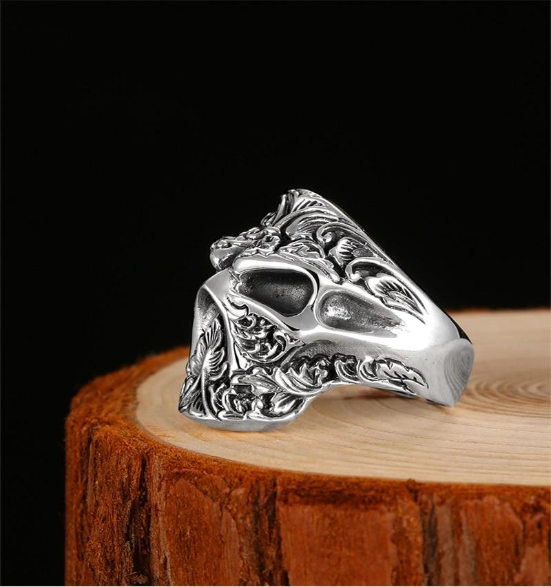 925 Skull Ring | Skull Action