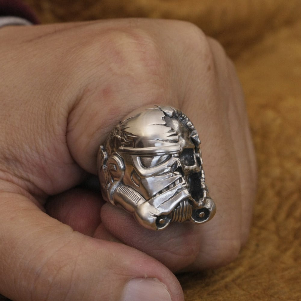 Stormtrooper Skull Ring | Skull Action