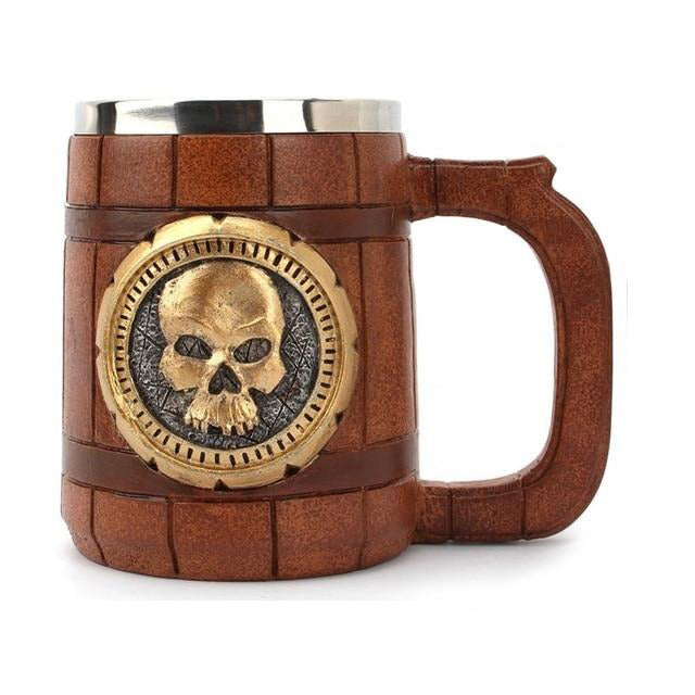 Viking Skull Coffee Mug