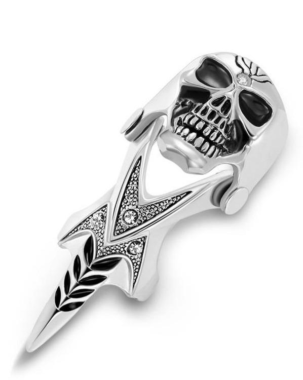 Alchemy Gothic Skull Ring