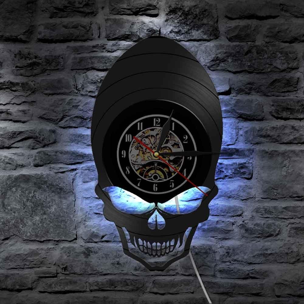 Alien Wall Clock | Skull Action