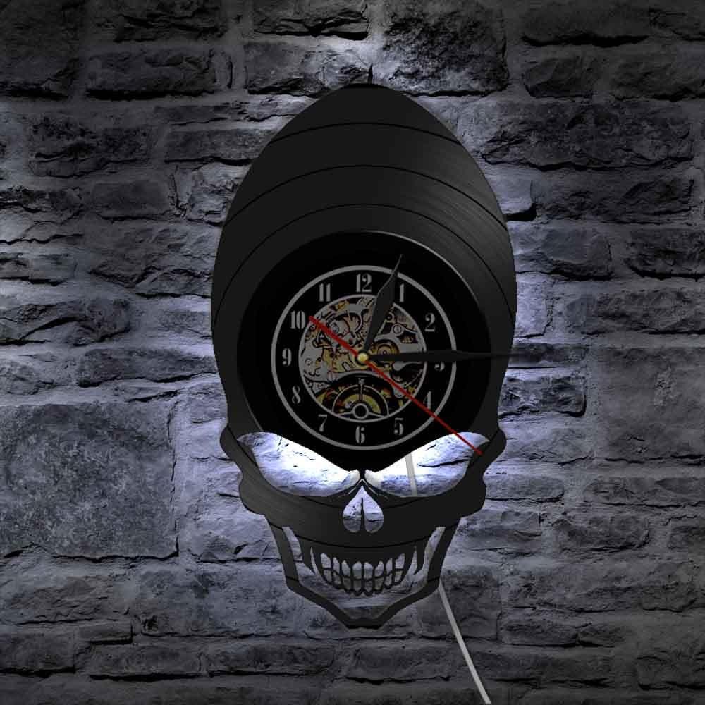 Alien Wall Clock | Skull Action