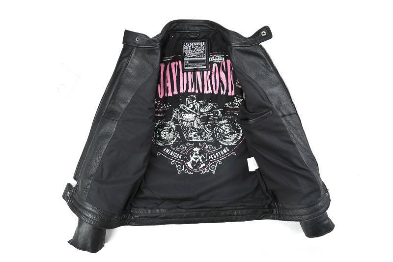 American Indian Leather Jacket | Skull Action