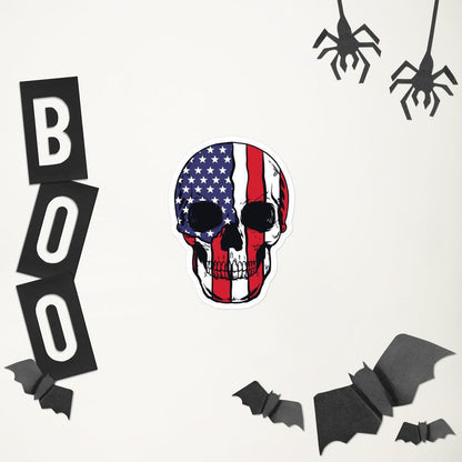American Skull Stickers