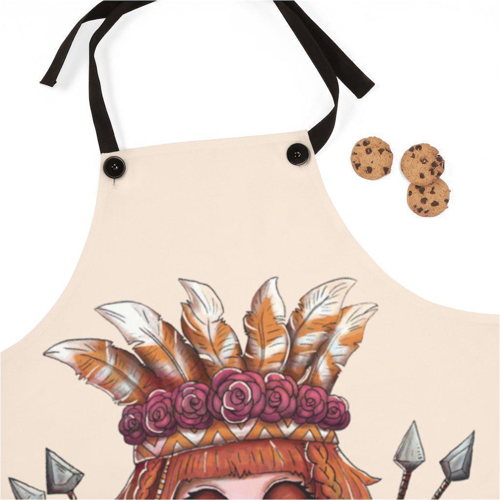apron-for-teen-skull-pink