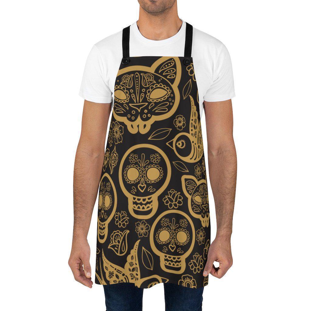 apron-with-gold-sugar-skull-man