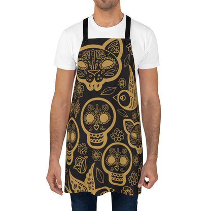 apron-with-gold-sugar-skull-man