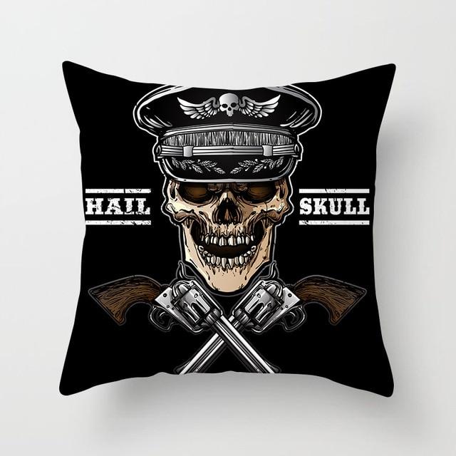Army Skull Pillow