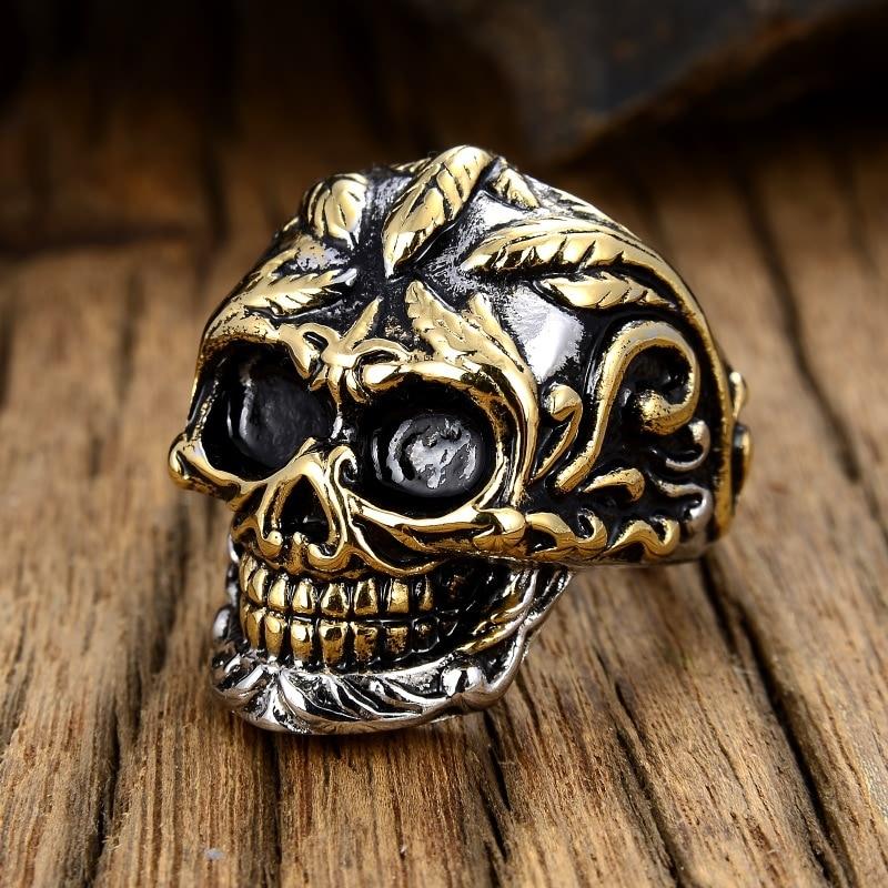 Aztec Skull Ring | Skull Action