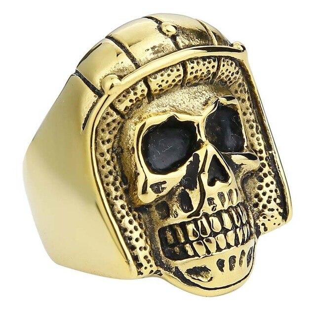 Big Skull Silver Ring | Skull Action