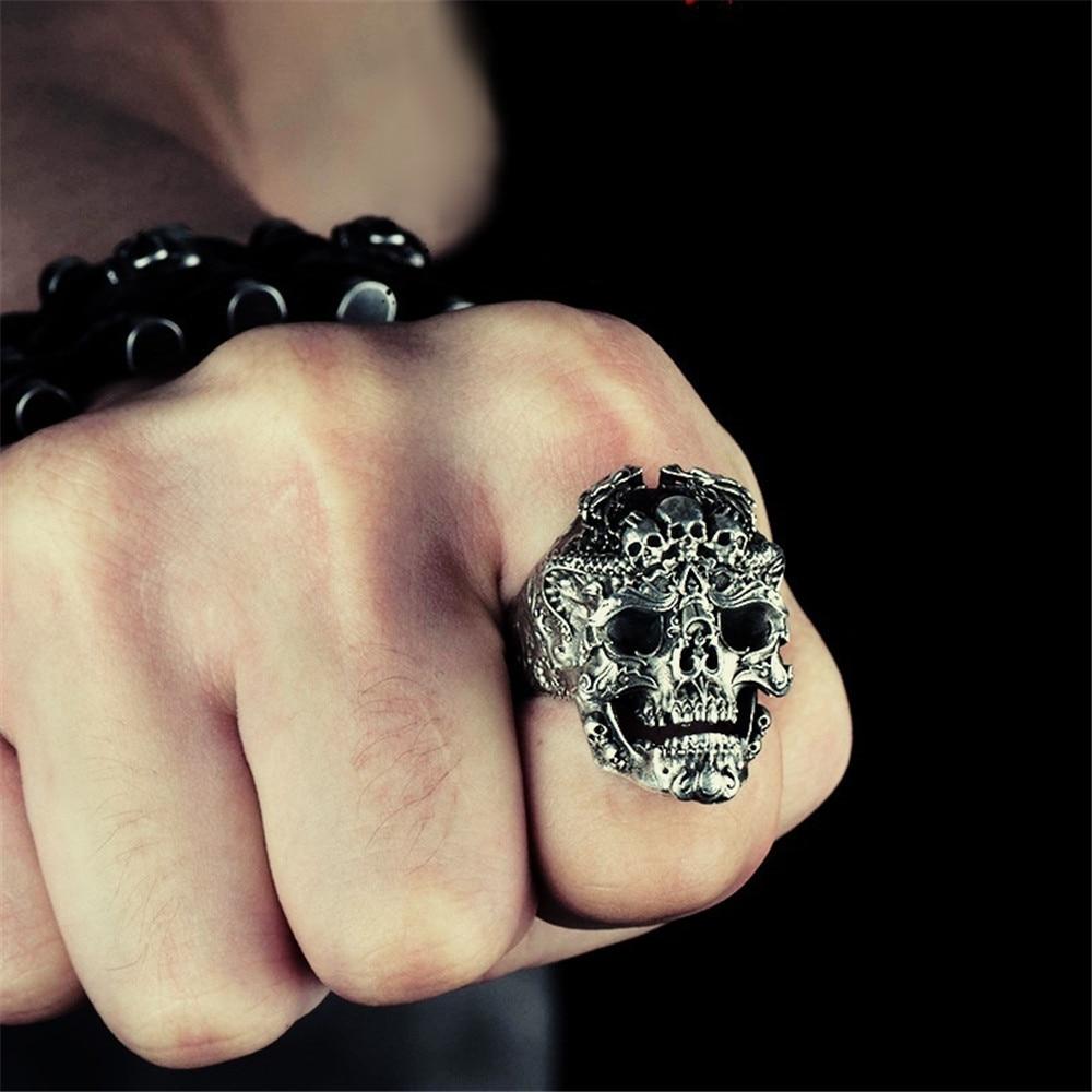 Biker Ring Skull | Skull Action