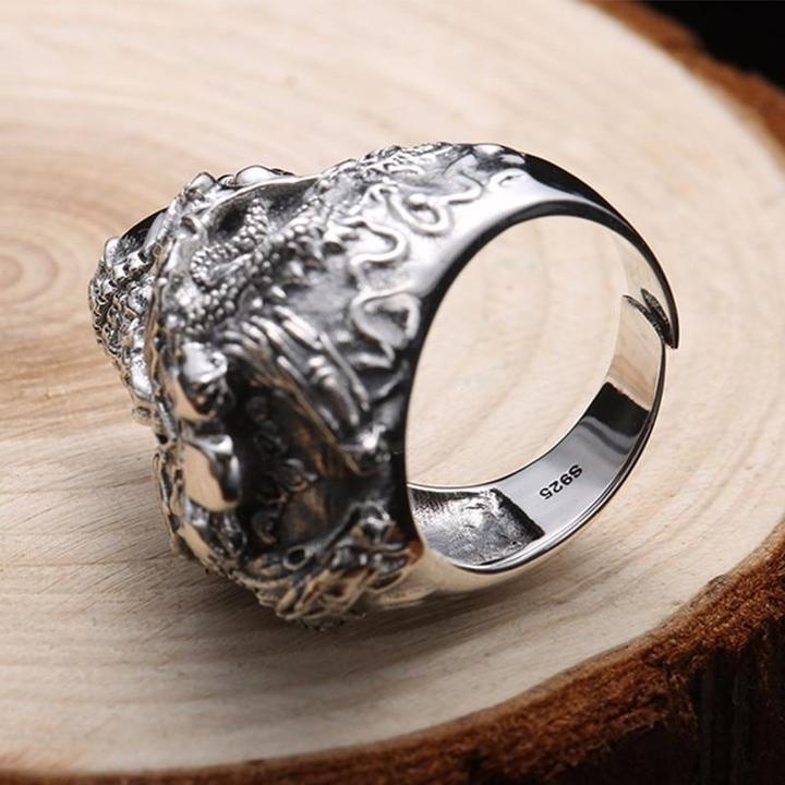 Biker Ring Skull | Skull Action