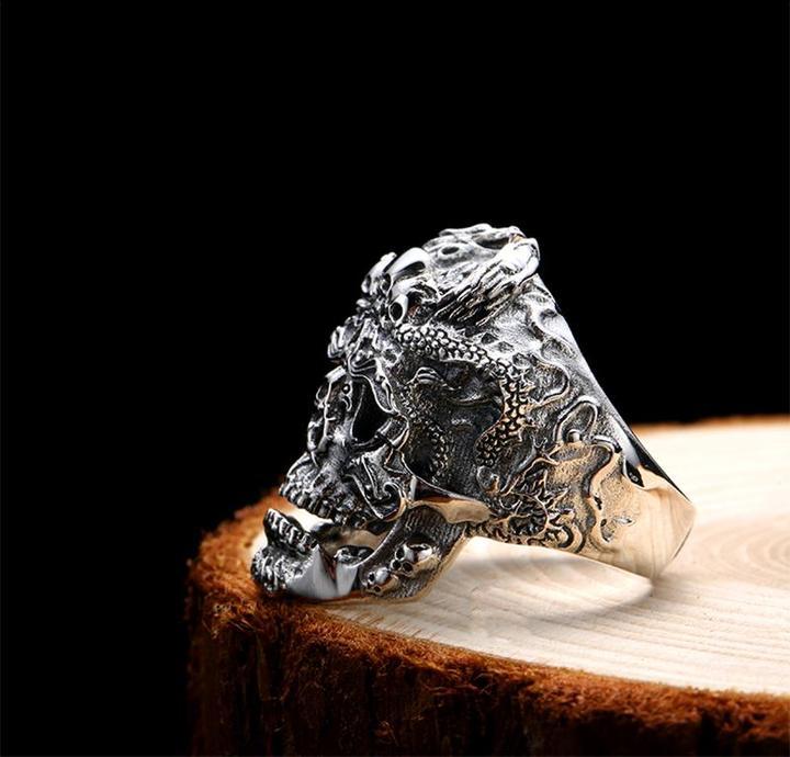 Biker Ring Skull | Skull Action