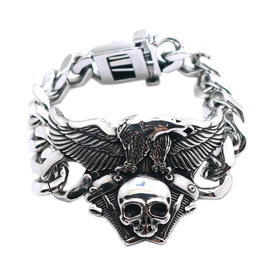 Biker Skull Bracelet