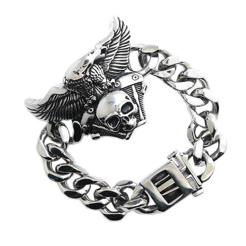 Biker Skull Bracelet | Skull Action