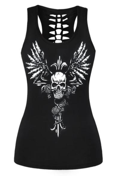 Black And White Skull Dress