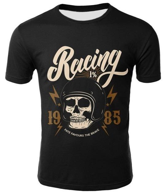 black biker t shirts