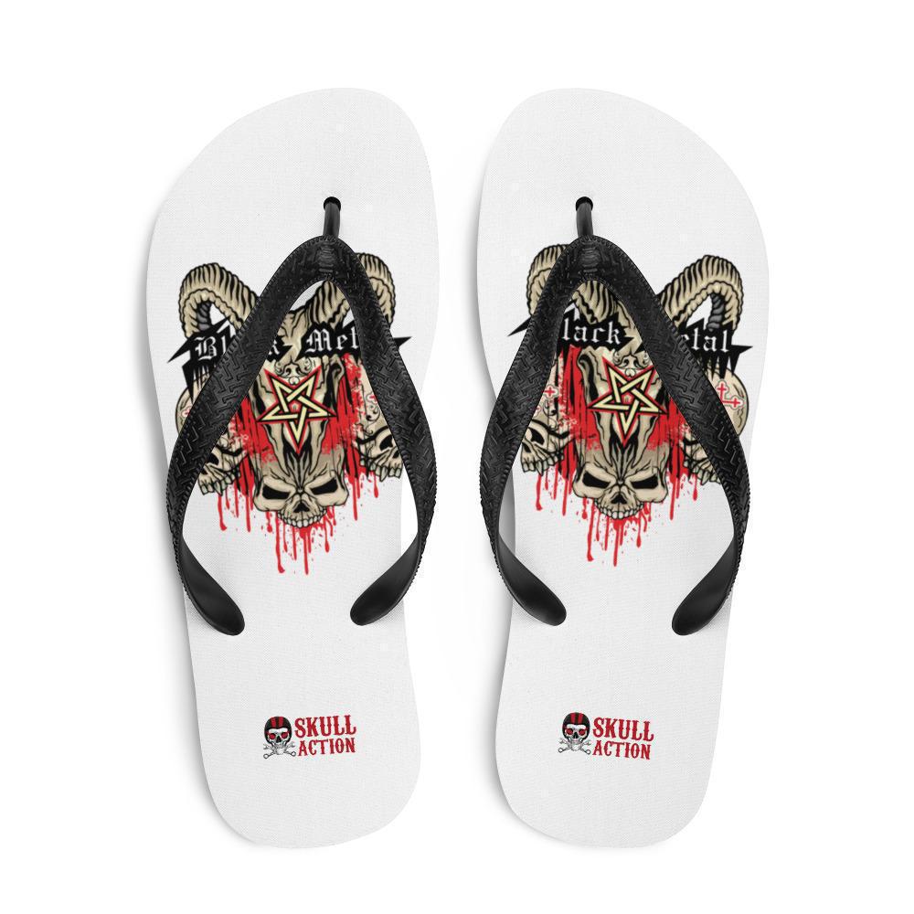 black-metal-skull-flip-flops