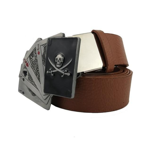 black pirate belt