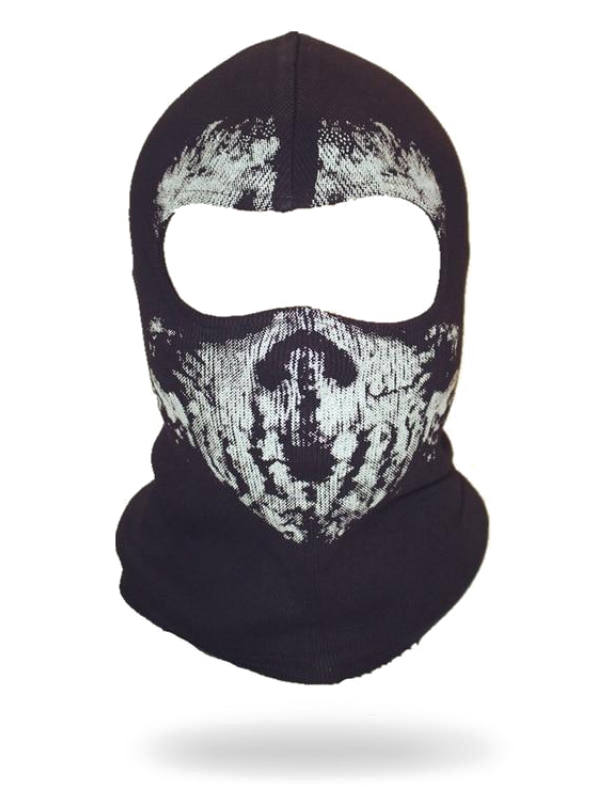 Black Skull Balaclava