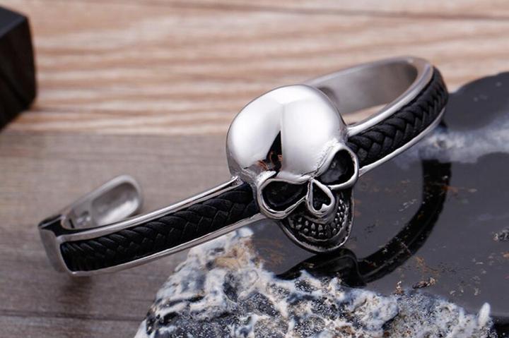 Black Skull Bracelet | Skull Action