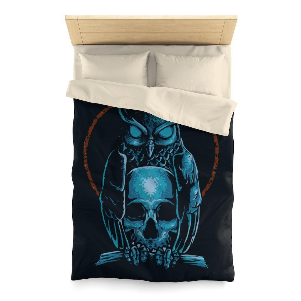 black-skull-comforter-design