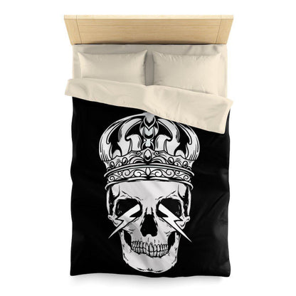 black-skull-comforter-set-design