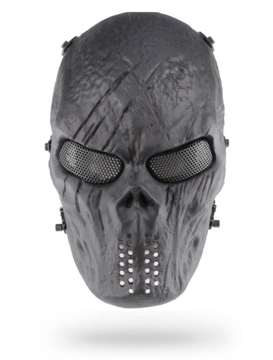 Black Skull Mask Full Head
