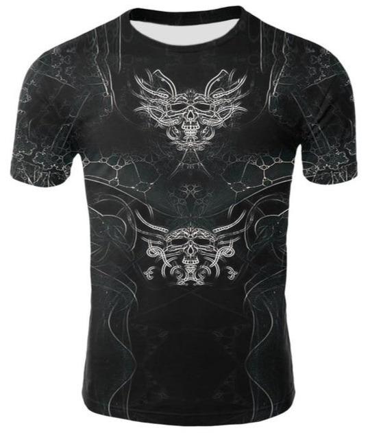 Black Skull T Shirt