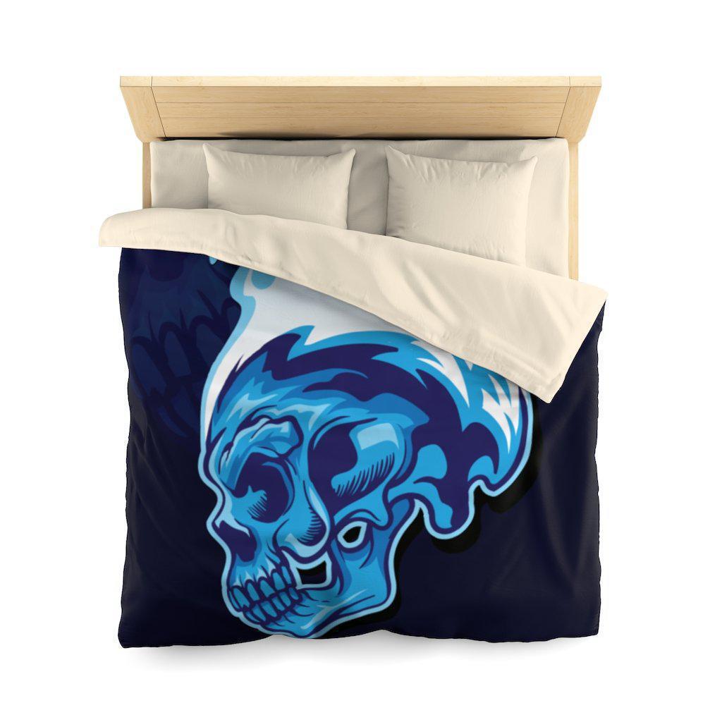 blue-skull-comforter-set