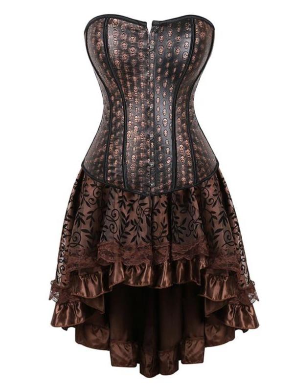 Brown Steampunk Dress