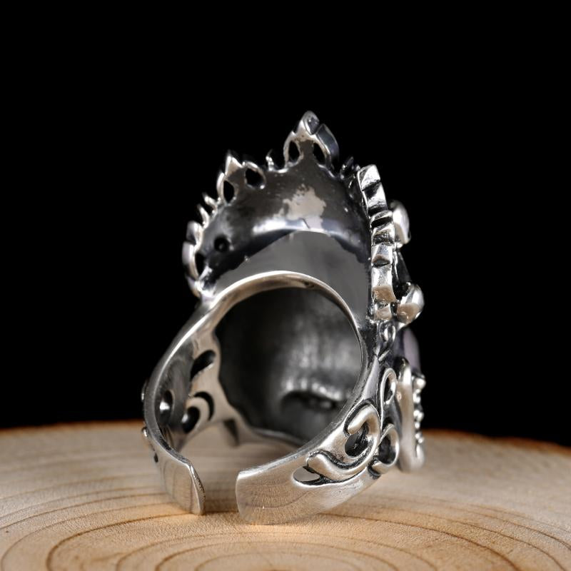 Buddha Head Ring | Skull Action