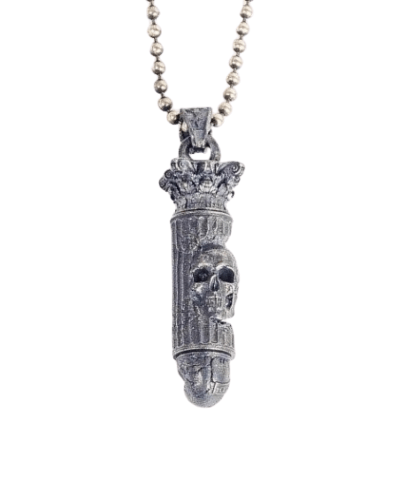 Bullet Skull Necklace | Skull Action