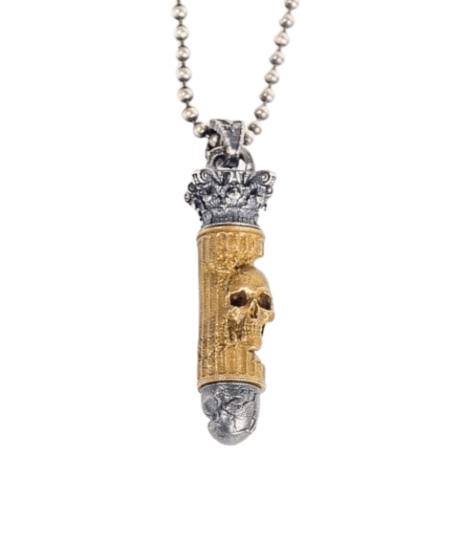 Bullet Skull Necklace | Skull Action