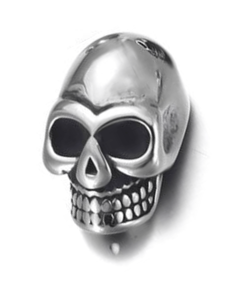 Carved Pearl Skull Beads