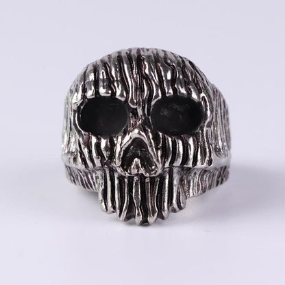 Carved Skull Ring | Skull Action