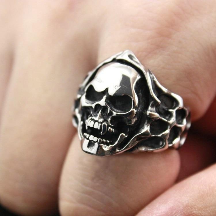 Cheap Metal Rings | Skull Action