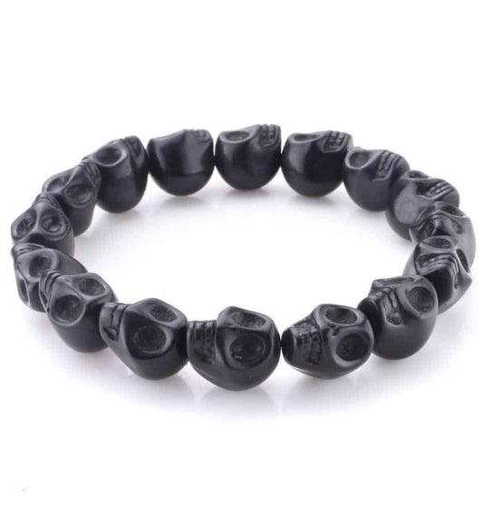 Cheap Skull Bead Bracelet