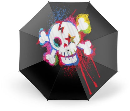 Colorful Skull Umbrella | Skull Action