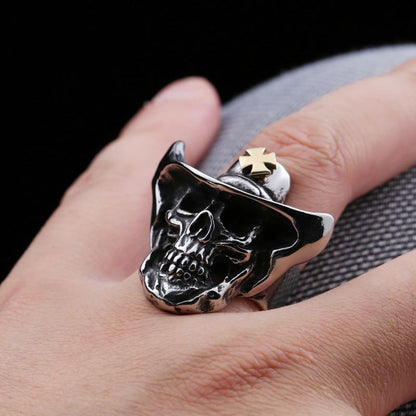 Cowboy Skull Ring | Skull Action