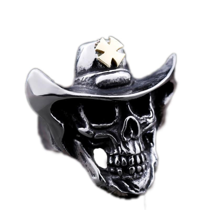 cowboy skull ring
