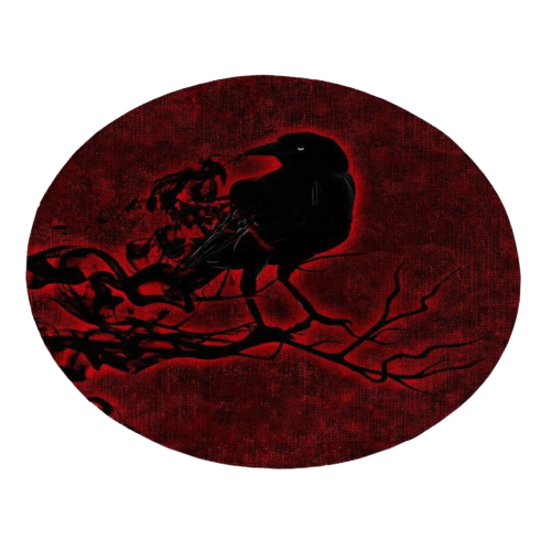 Mysterious Crow Carpet